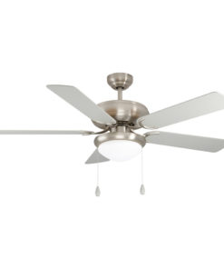 BALLINA matt nikkel mennyezeti ventilátoros lámpa