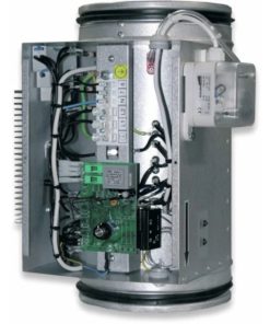 CVA-MQI Elektromos előfűtő kalorifer beépített vezérléssel