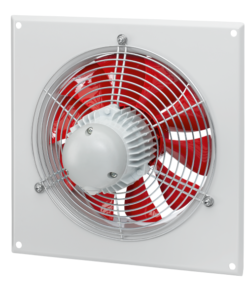 Helios HQD robbanásbiztos ipari axiális ventilátor fém kerettel, fújó