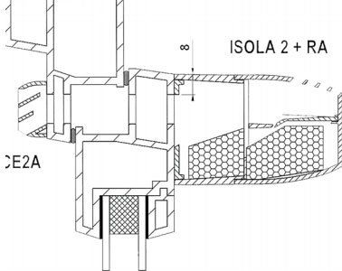 Isola 2 légbeeresztő felépítése