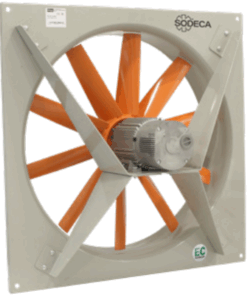 Sodeca HC/EC ipari axiális ventilátor fém kerettel, EC-motorral