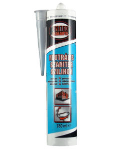 UNITED Neutrális szaniter szilikon 280ml transzparens